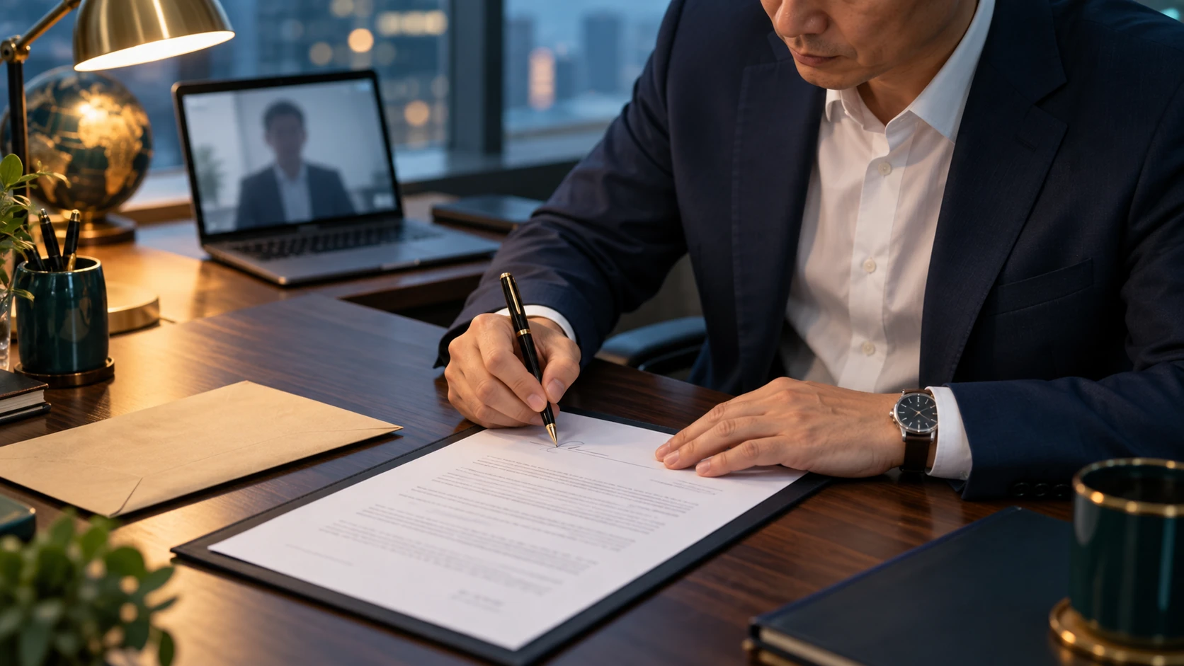 企业负责人签署授权合同,示意由联盟境内申请人承担EAC文件申请责任