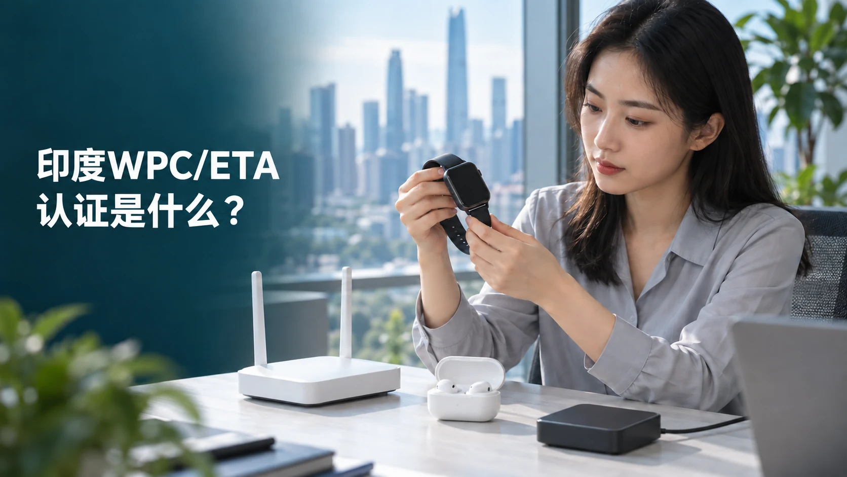 印度WPC/ETA认证是什么文章封面，合规工程师检查智能手表和无线产品