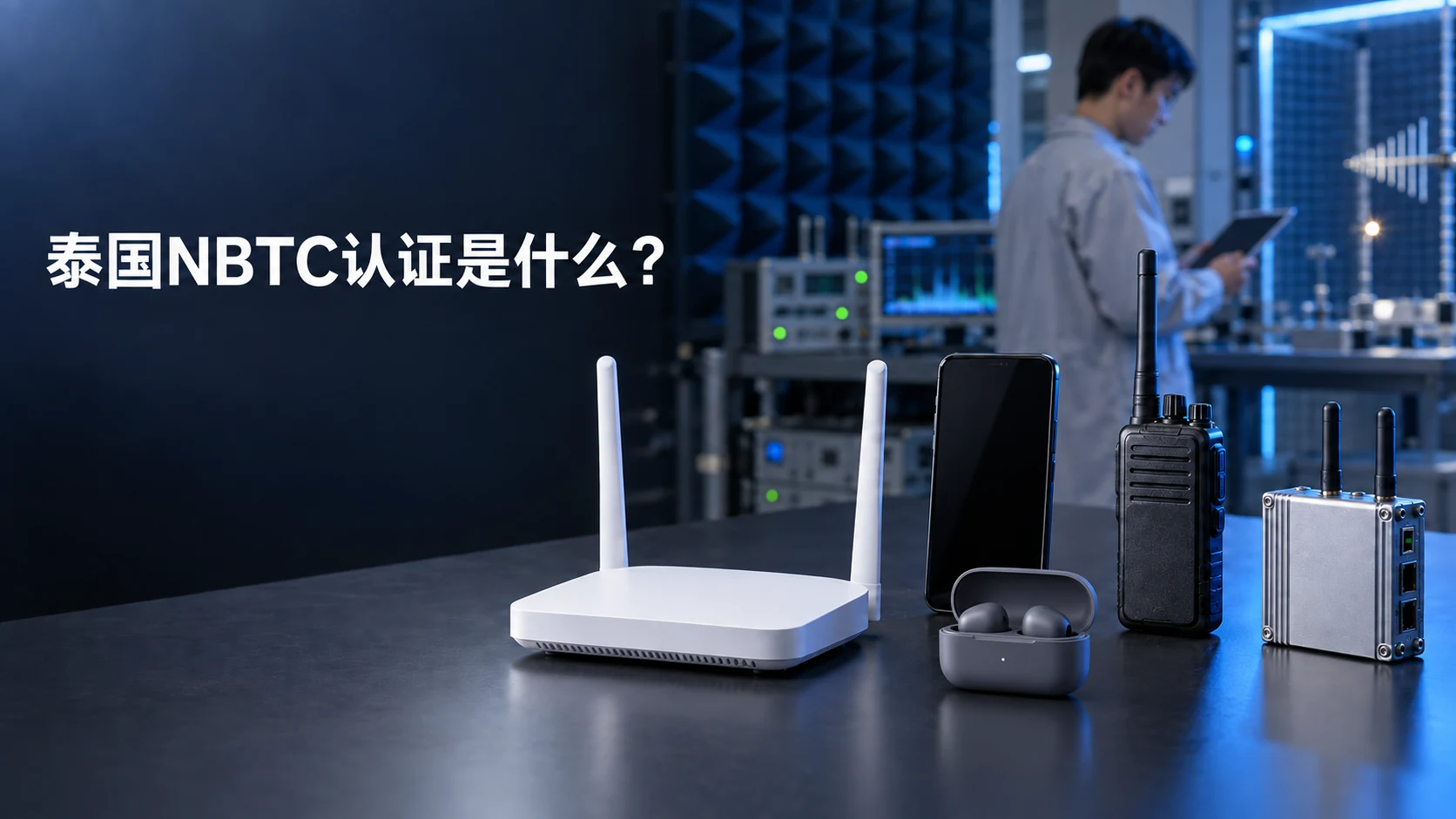 泰国NBTC认证是什么文章封面，实验室内的无线产品与合规检查场景
