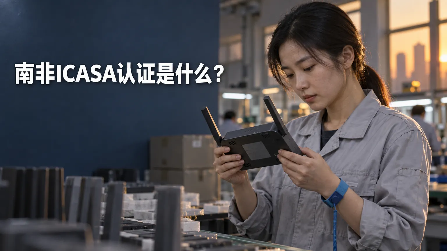 南非ICASA认证是什么？文章封面，无线产品出口合规检查场景