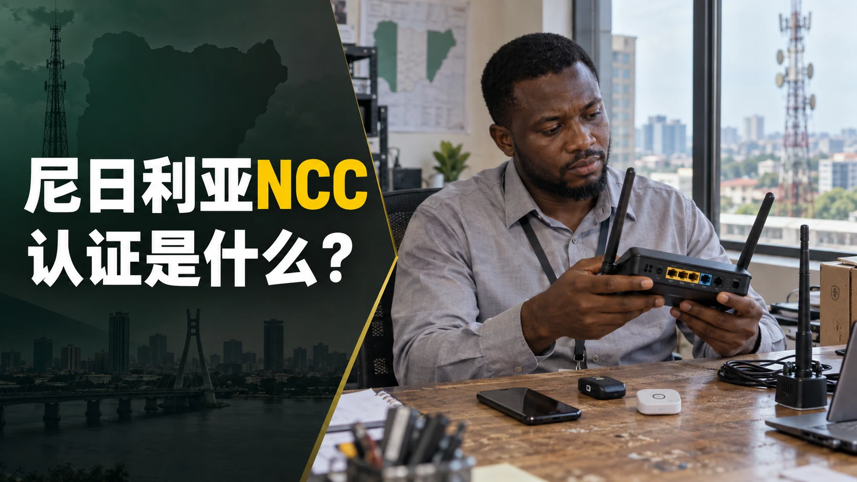 尼日利亚NCC认证是什么？文章封面，通信设备型号核准场景