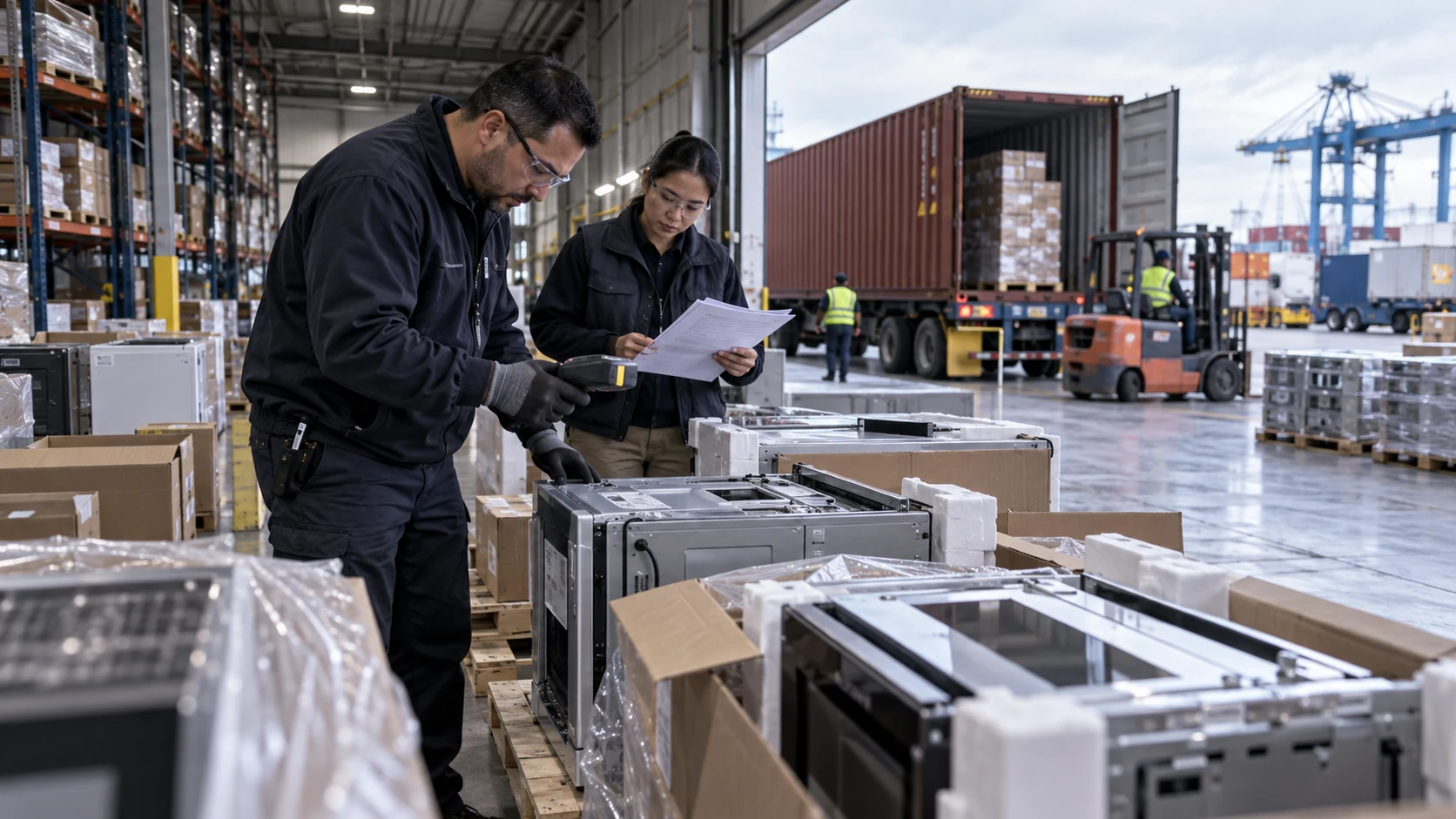 进口仓库在出货前对DOE产品进行抽样核验