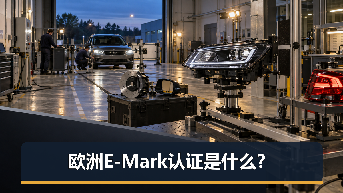 欧洲E-Mark认证是什么？文章封面