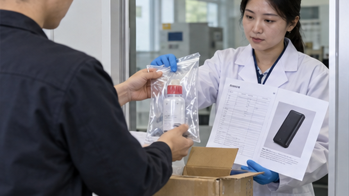 谁来委托?企业要准备哪些样品和资料?场景示意