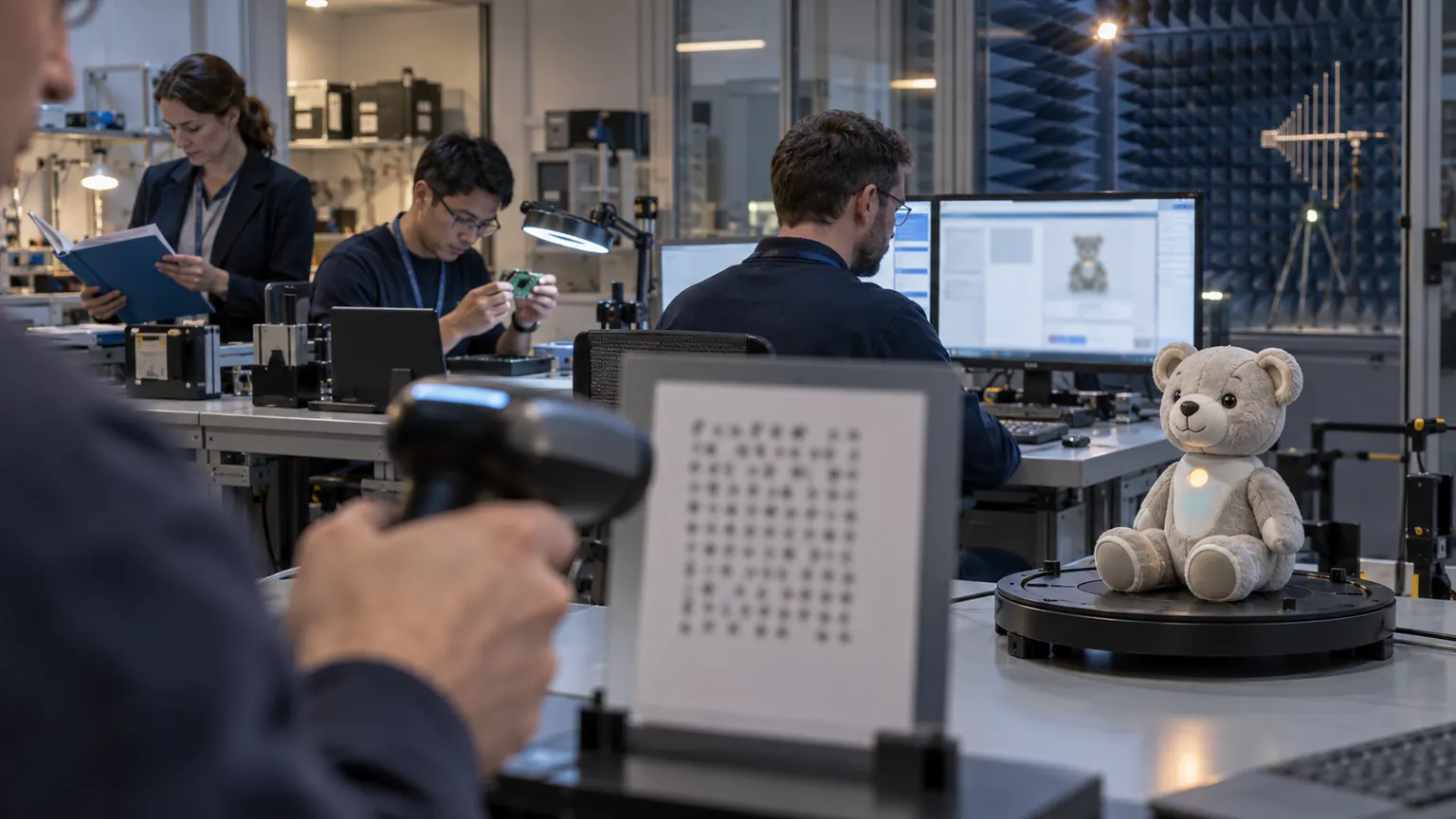 联网玩具开展数字产品护照和射频数据准备