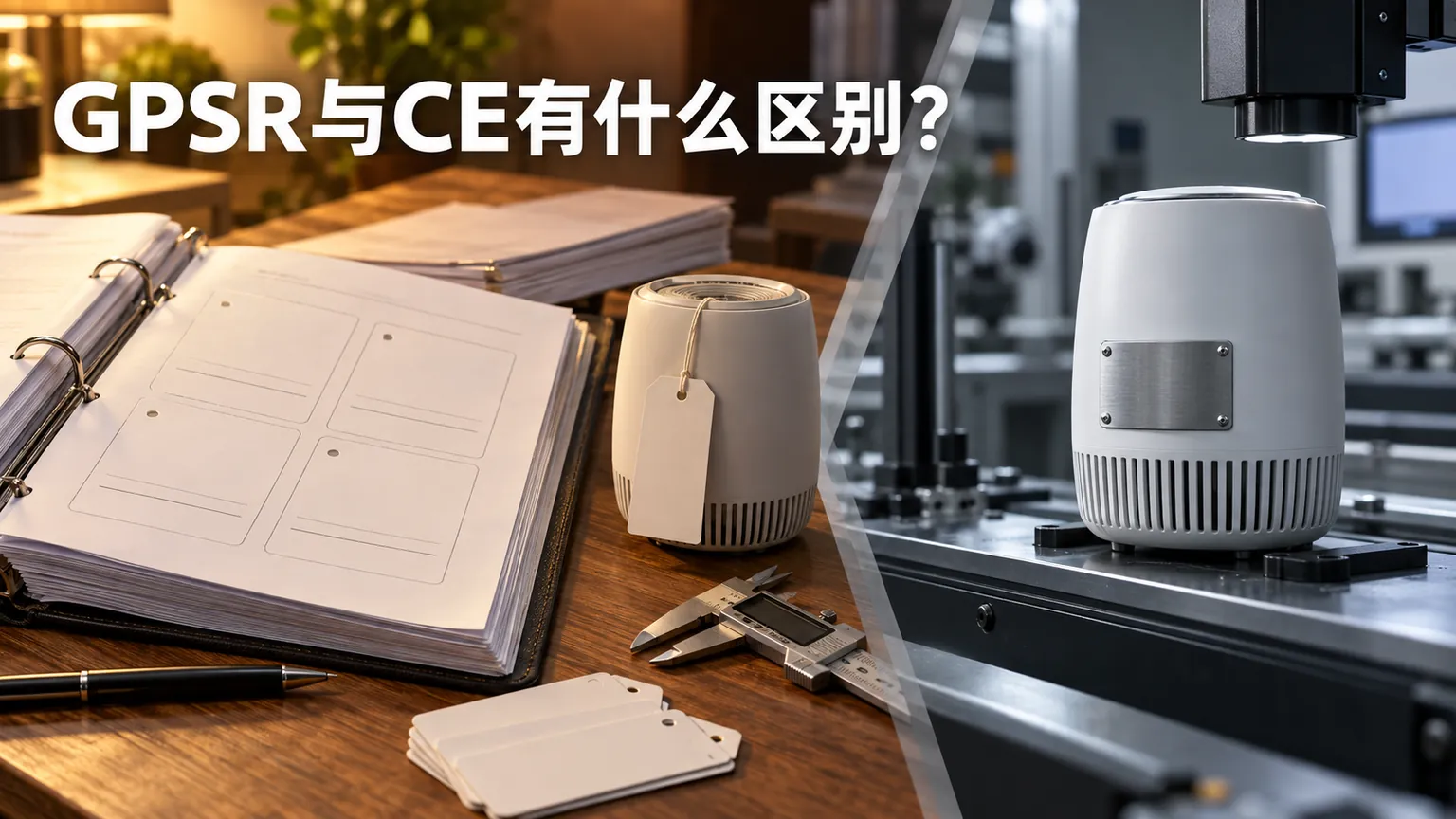 GPSR与CE有什么区别文章封面，产品安全档案与产品合规标志两条证据路线