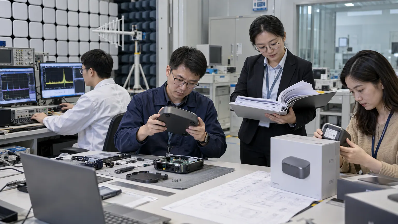 测试技术文件声明和标签交叉核对
