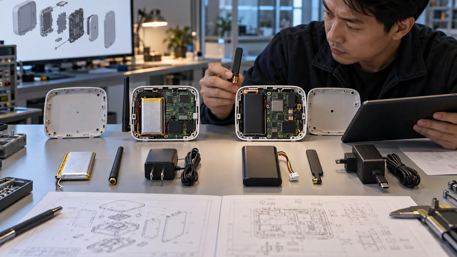 产品改版前后关键部件和合规证据比较