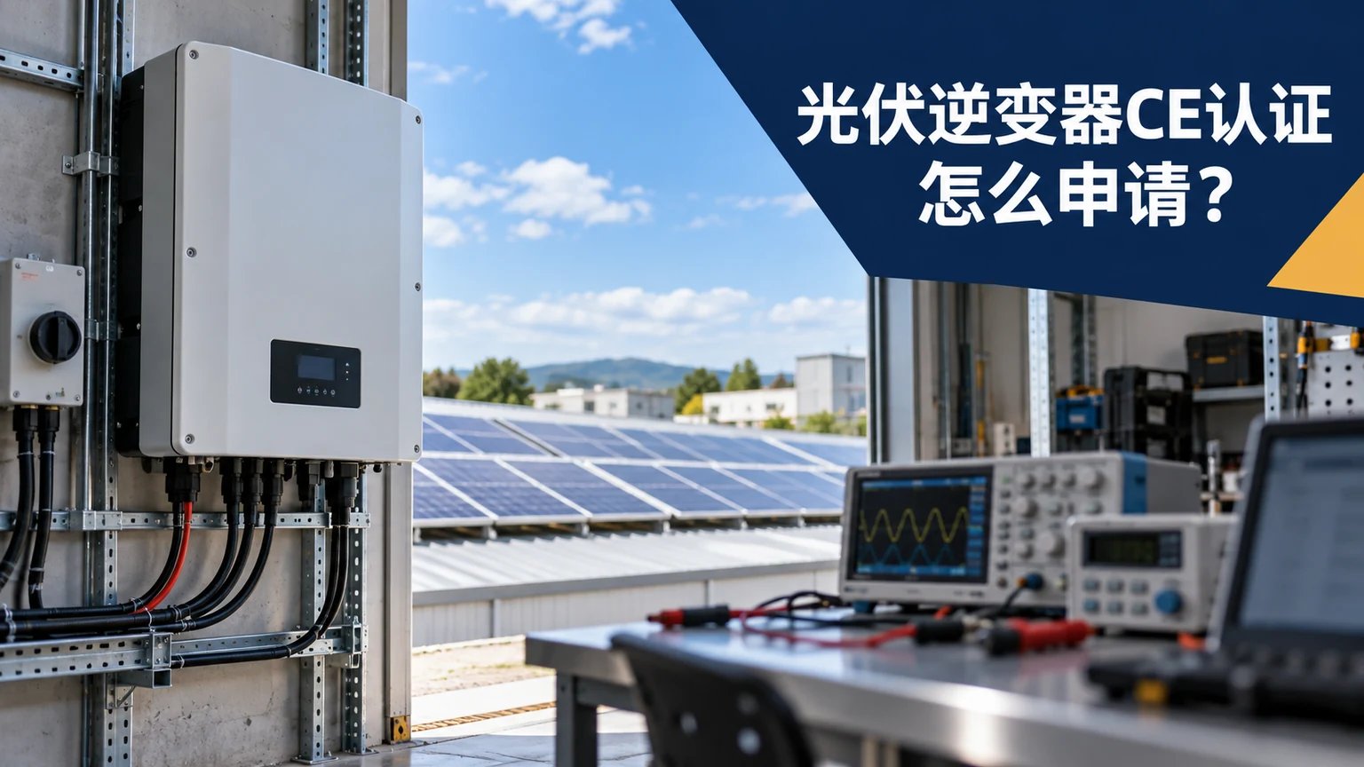 光伏逆变器CE认证怎么申请文章封面