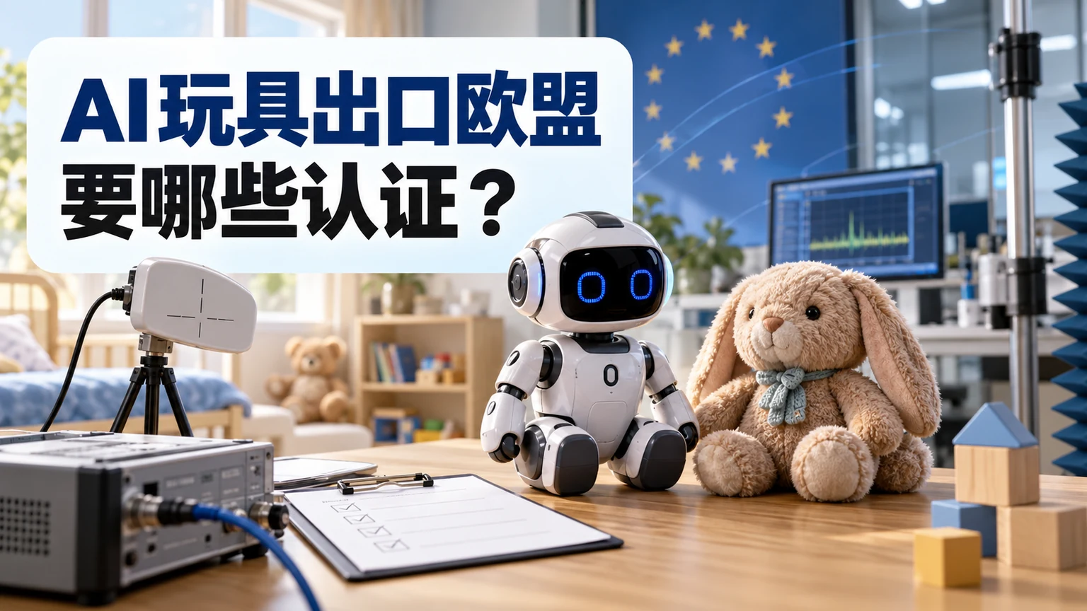 AI玩具出口欧盟要哪些认证文章封面
