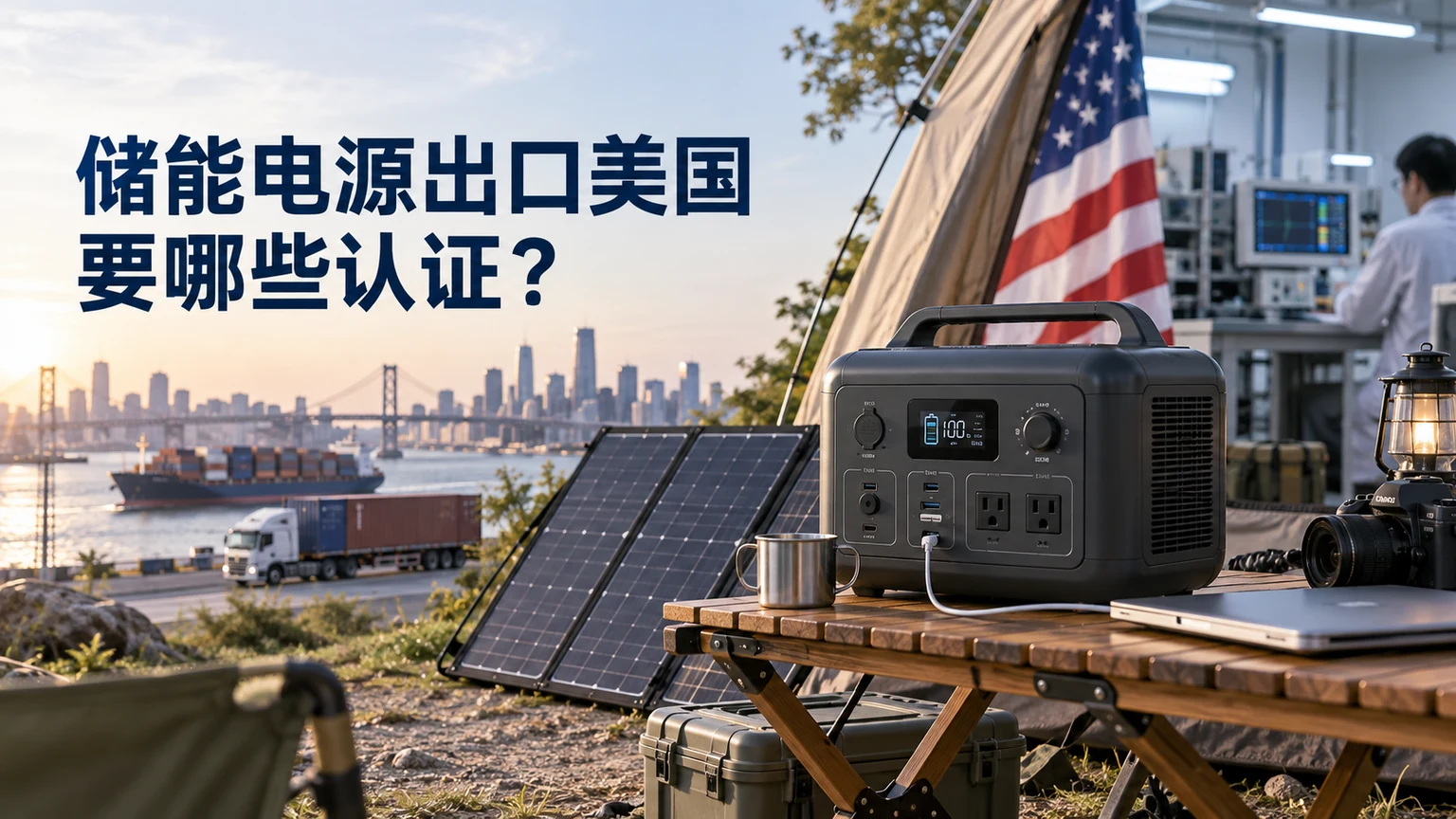 储能电源出口美国要哪些认证文章封面