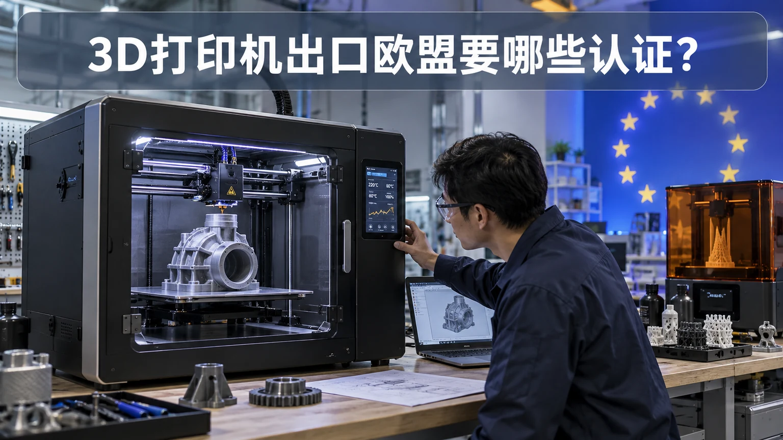 3D打印机出口欧盟要哪些认证文章封面
