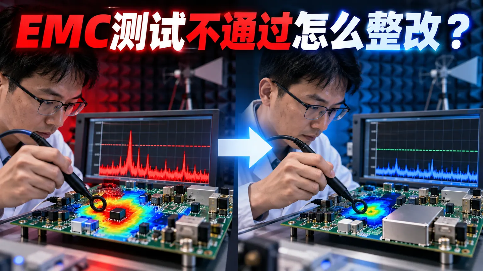 EMC测试不通过怎么整改文章封面