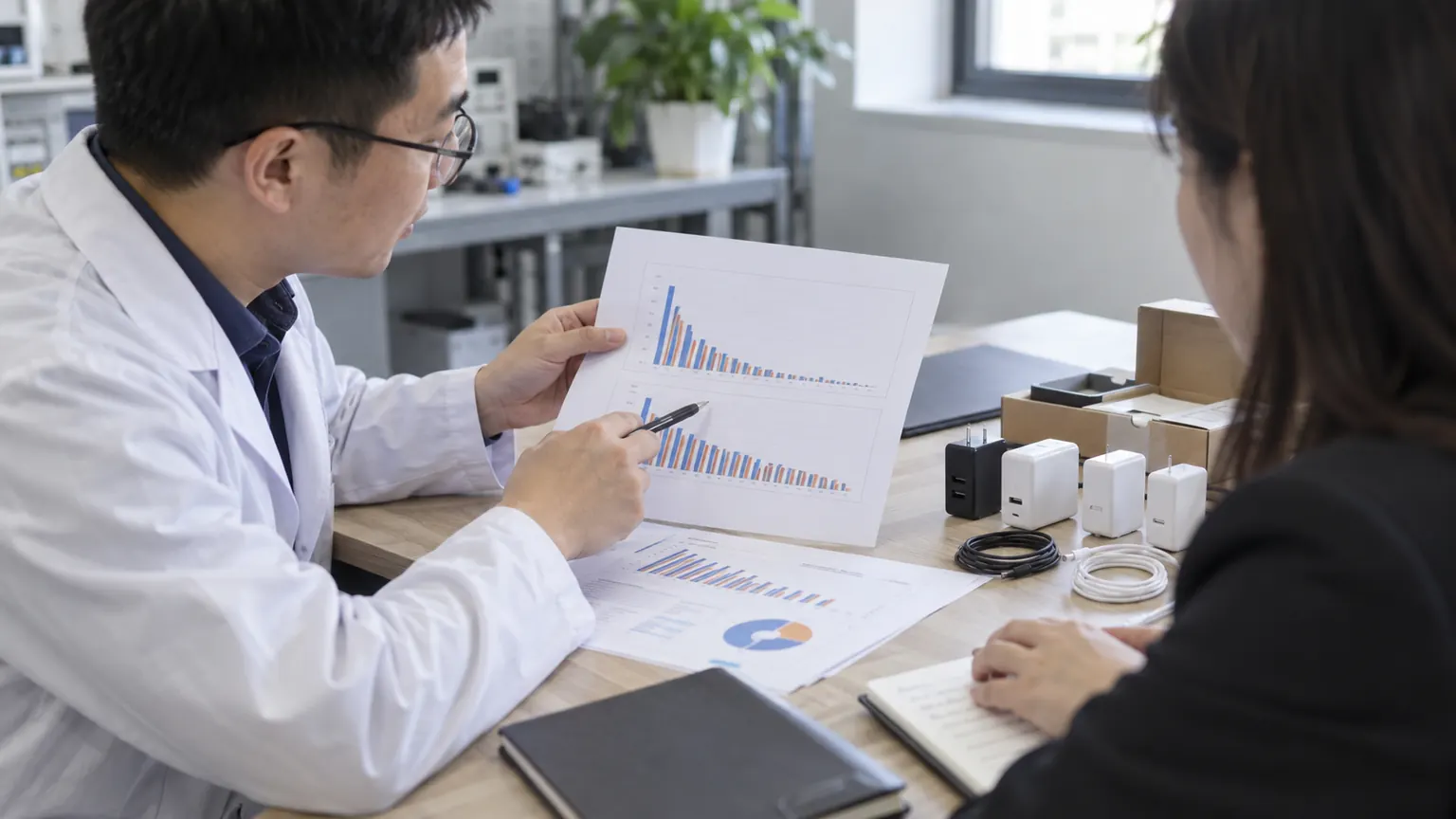 谐波测试报告送检资料核对(AI示意图)