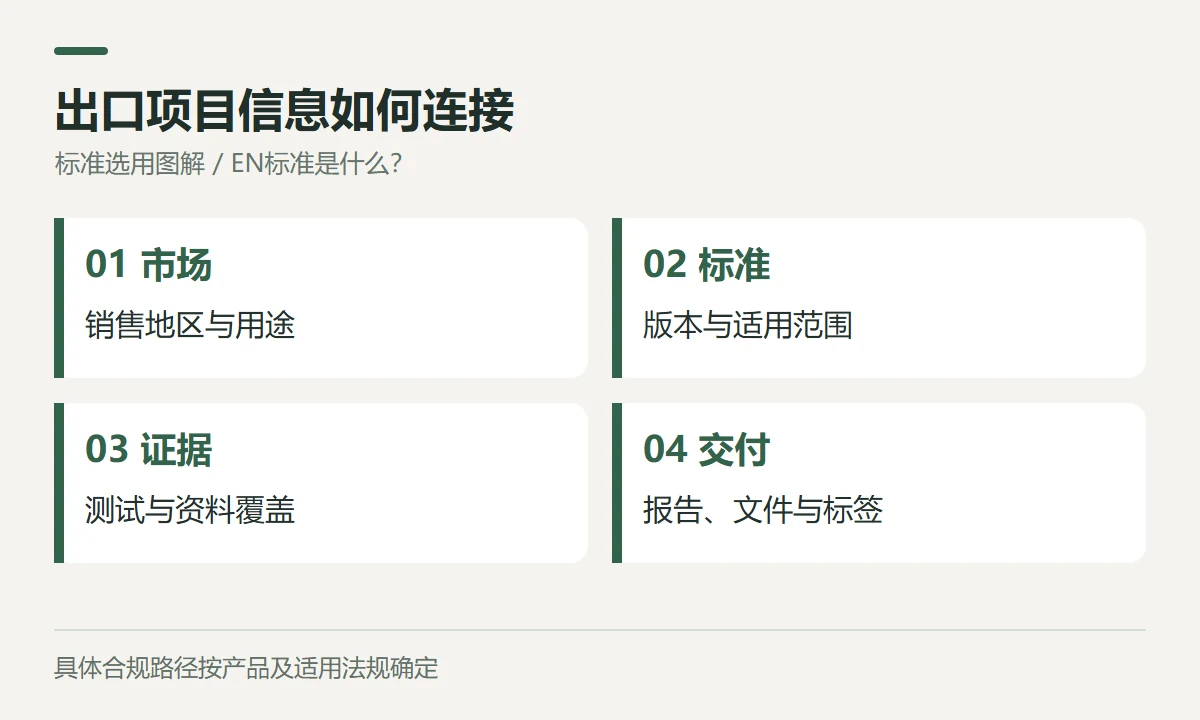 出口项目信息如何连接示意图