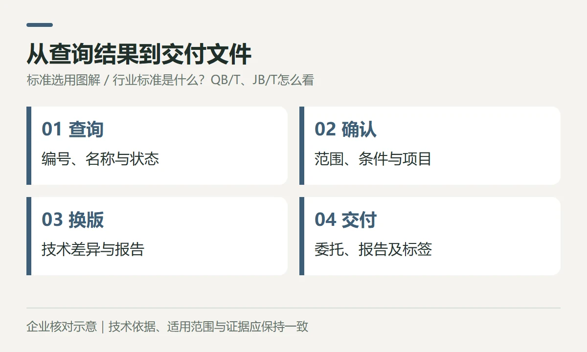 从查询结果到交付文件示意图