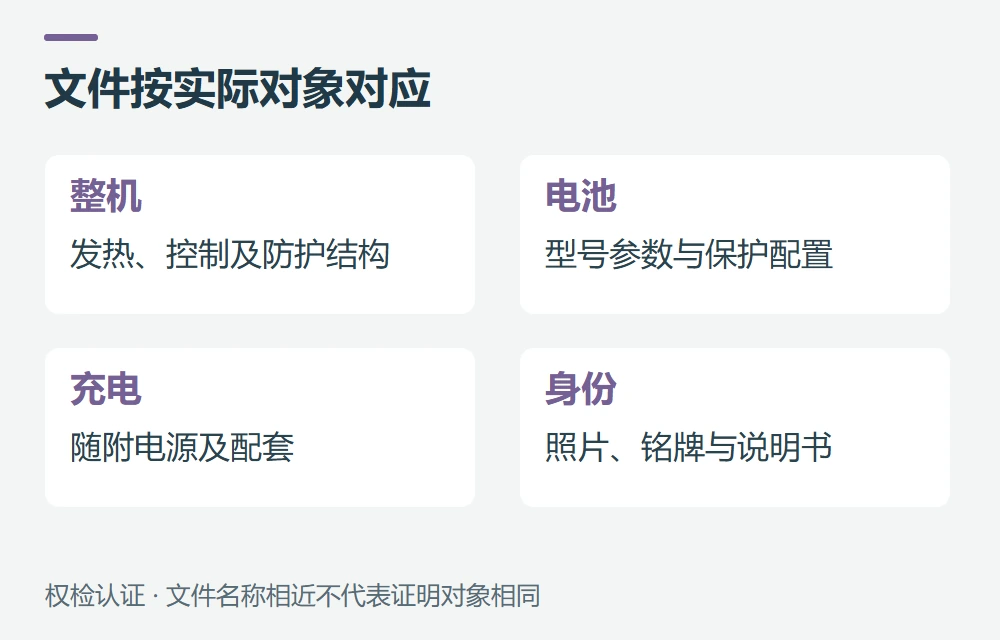 提交前怎样整理报告、照片和配套文件示意图