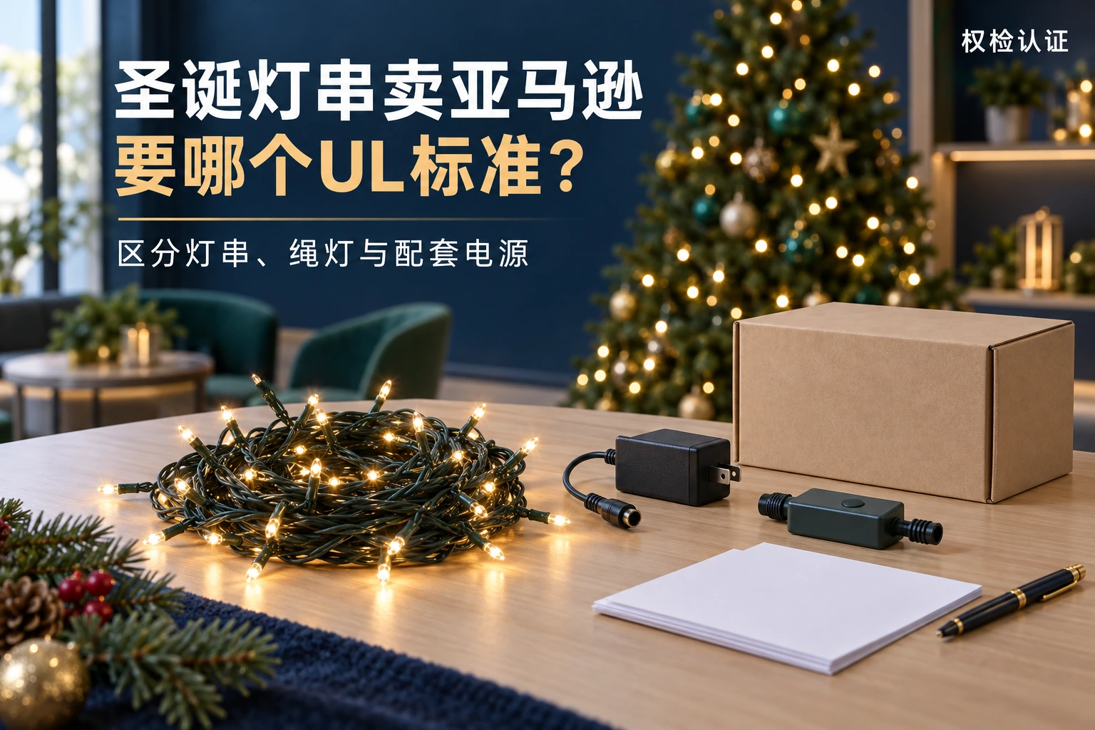圣诞灯串卖亚马逊要哪个UL标准?文章封面