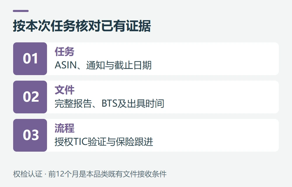 TIC验证时,现有报告和BTS怎样准备示意图