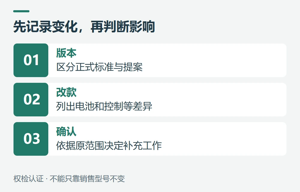 现行版次怎么查,改电池或充电器怎么办示意图