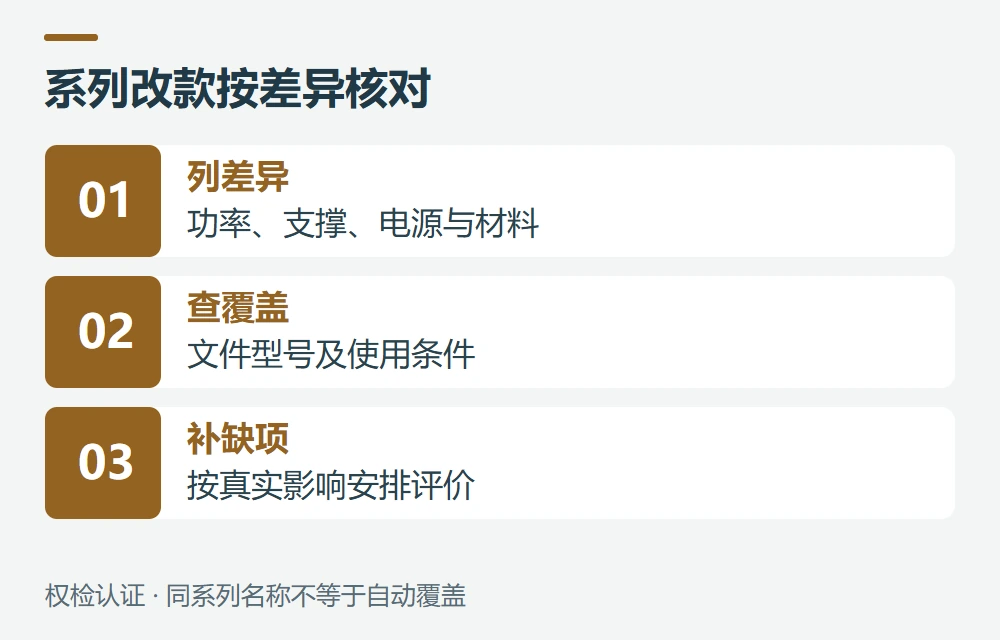 系列款和改款怎样判断原文件还能否使用示意图