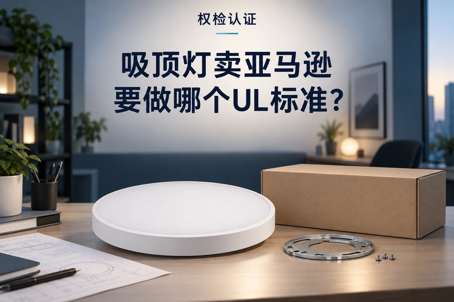 吸顶灯卖亚马逊要做哪个UL标准?文章封面