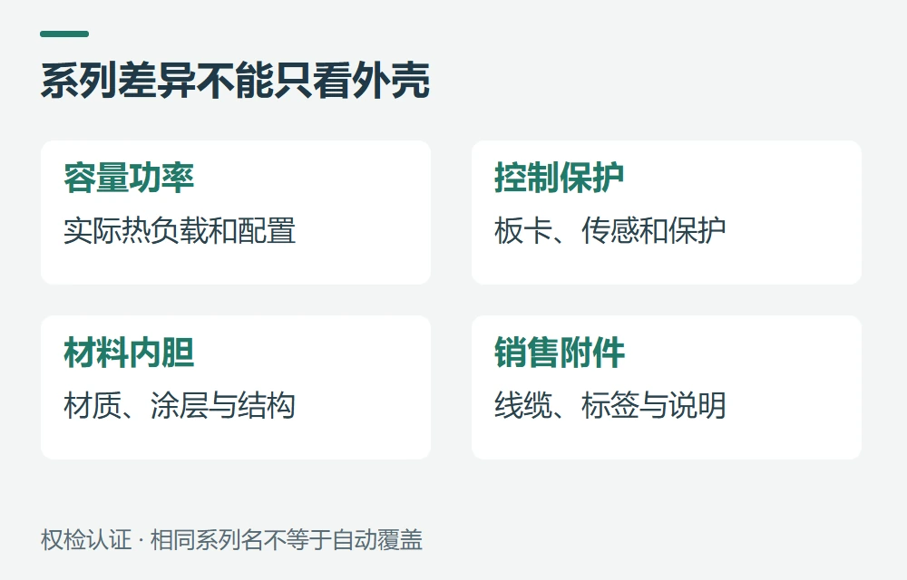 送检清单与系列差异,怎样整理示意图