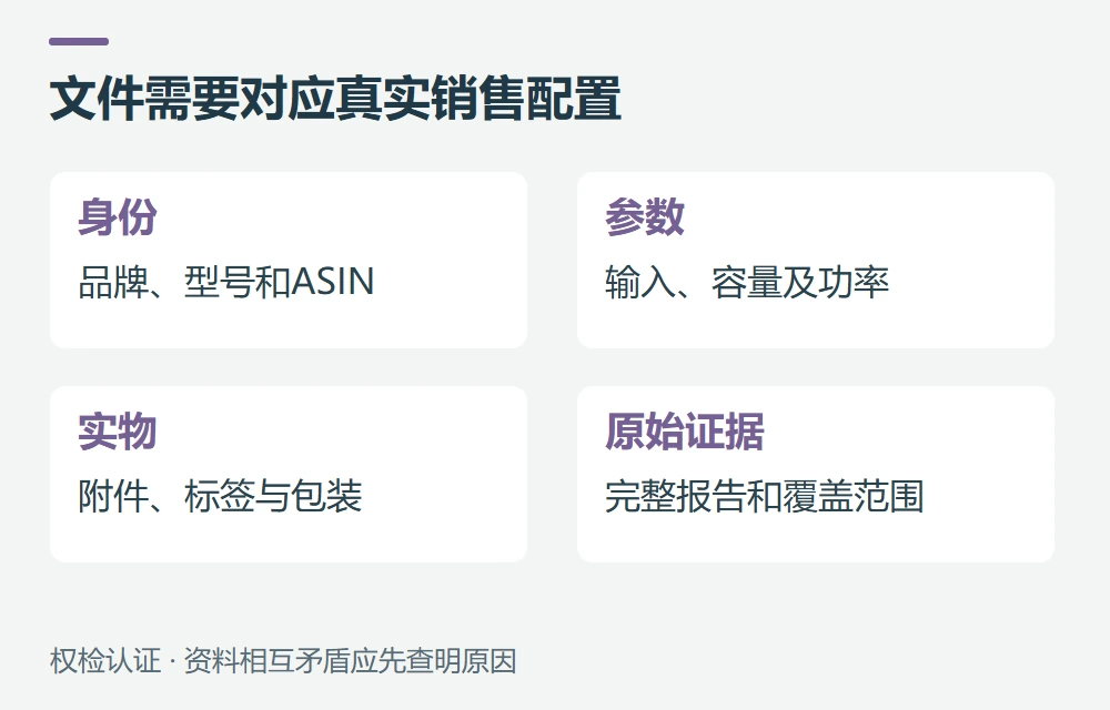 上架与送检资料清单,先把这几组整理好示意图