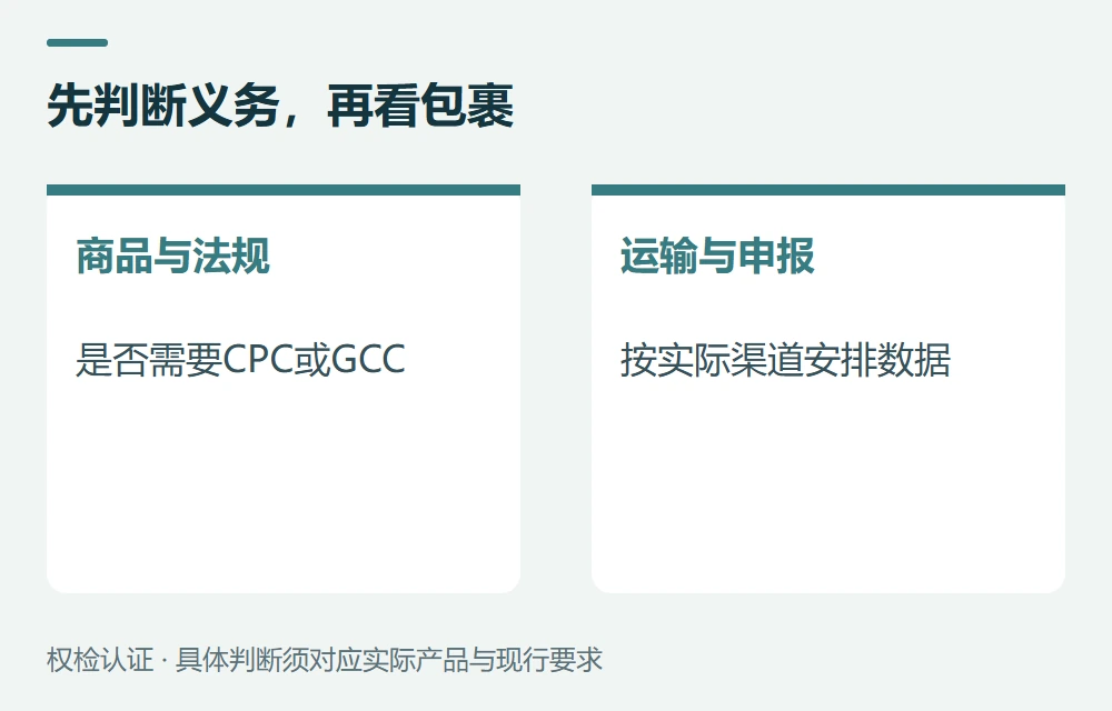 小包、低货值和少量销售,不是同一种豁免示意图