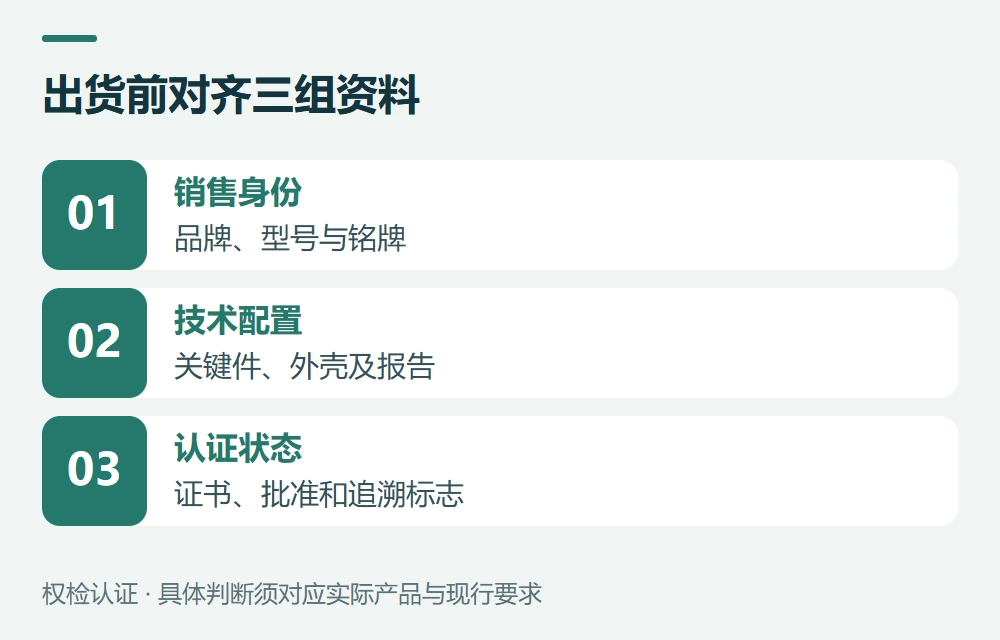 量产和上架时,再核对一次实物与文件示意图