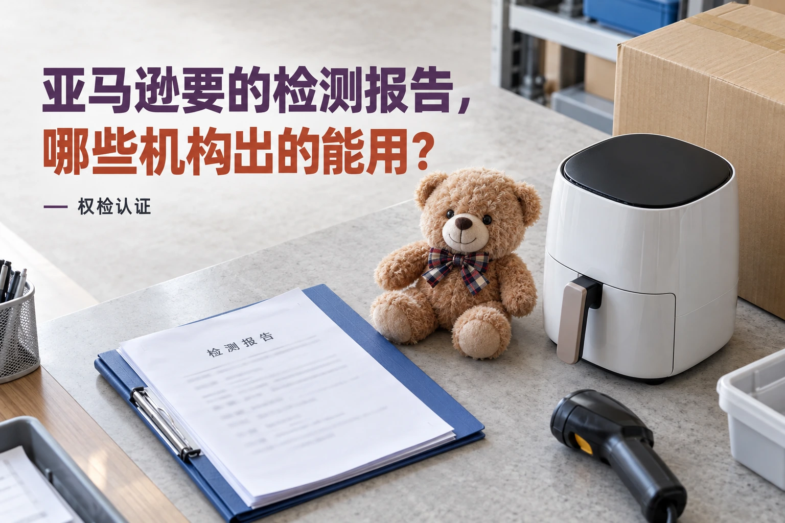 亚马逊要的检测报告,哪些机构出的能用?|权检认证产品与业务场景封面
