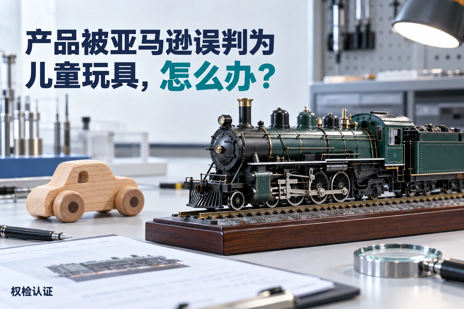 产品被亚马逊误判为儿童玩具,怎么办?|权检认证产品与业务场景封面