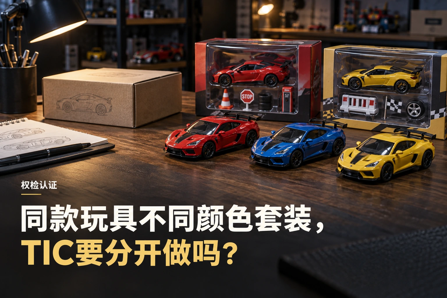 同款玩具不同颜色套装,TIC要分开做吗?|权检认证产品与业务场景封面