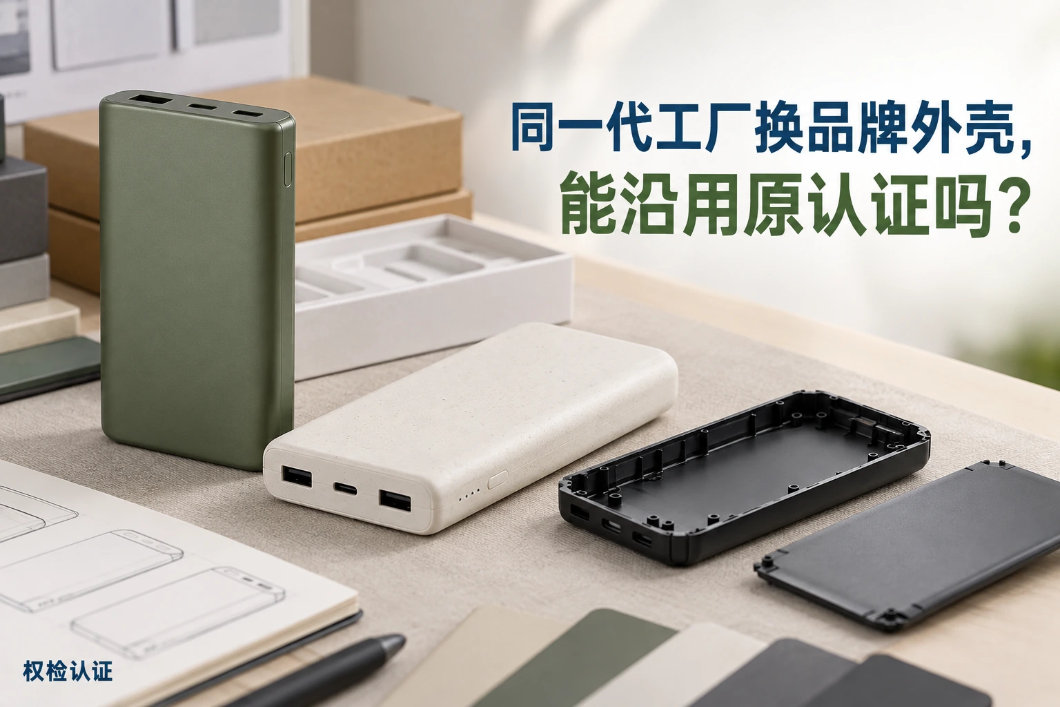 同一代工厂换品牌外壳,能沿用原认证吗?|权检认证产品与业务场景封面