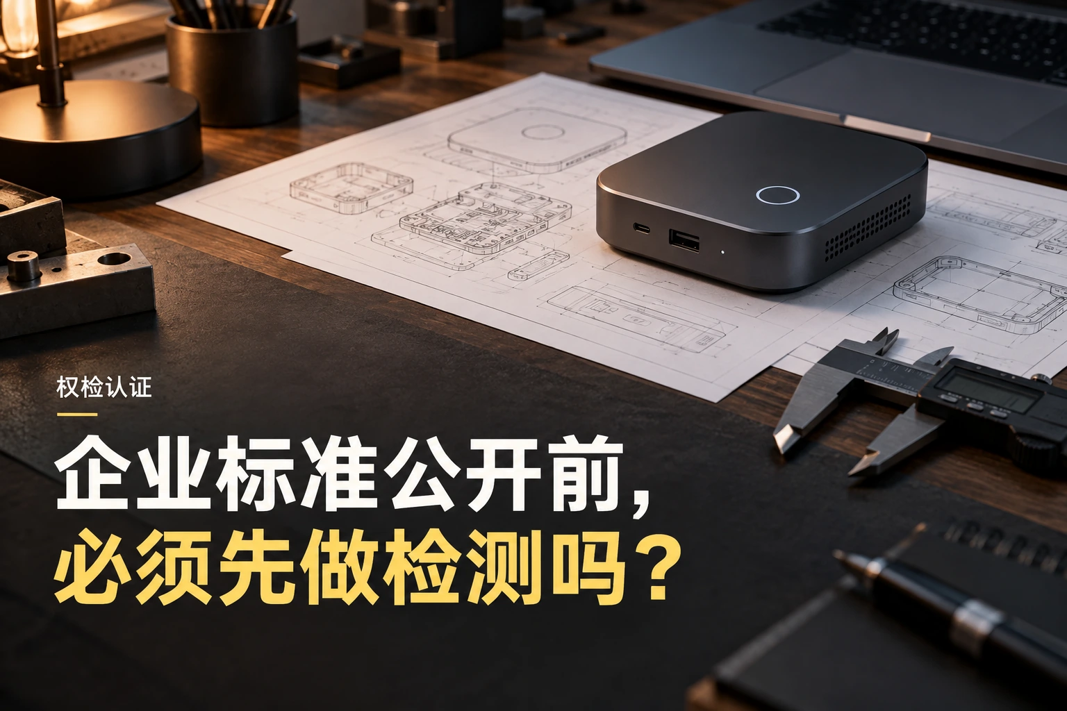 企业标准公开前,必须先做检测吗?|权检认证产品与业务场景封面