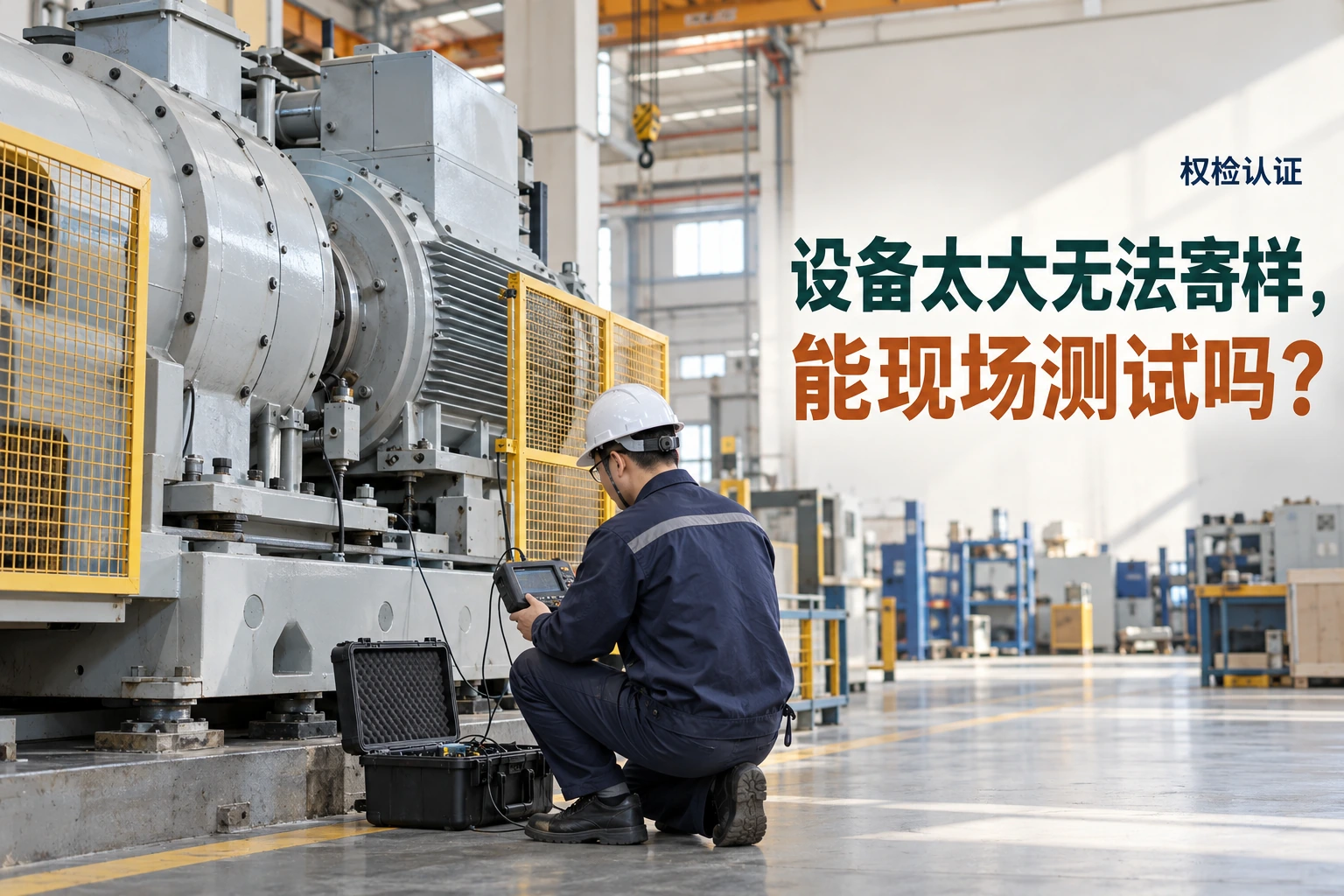 设备太大无法寄样,能现场测试吗?|权检认证产品与业务场景封面