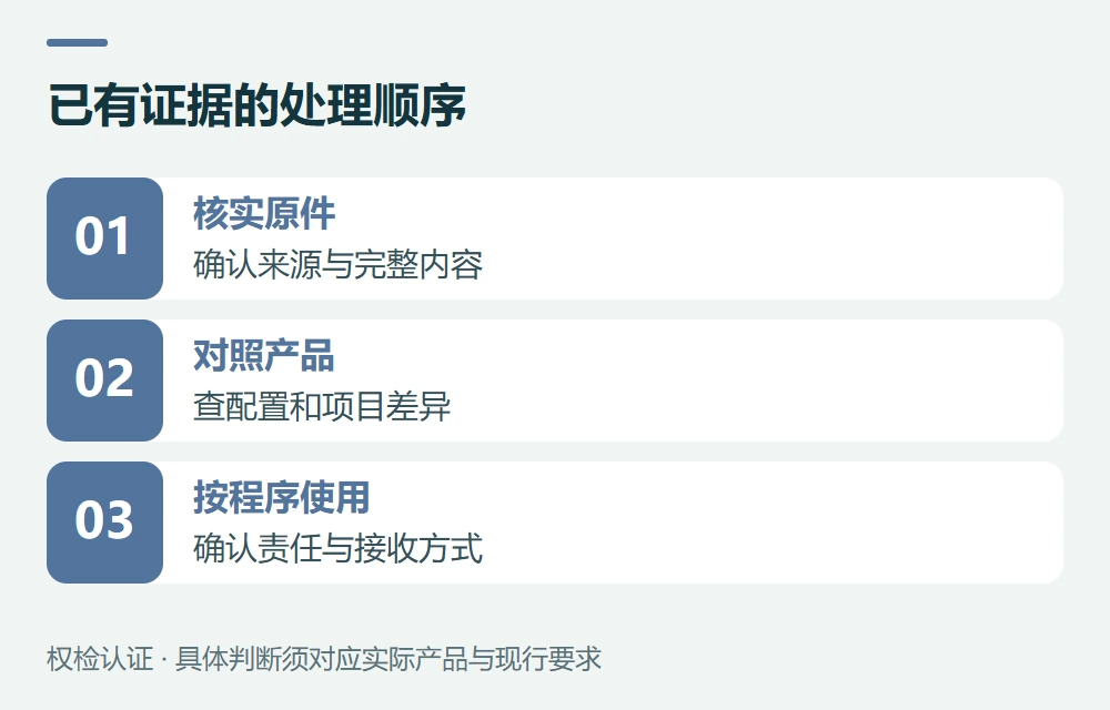 供应商报告可以利用,但要完成五项核对示意图