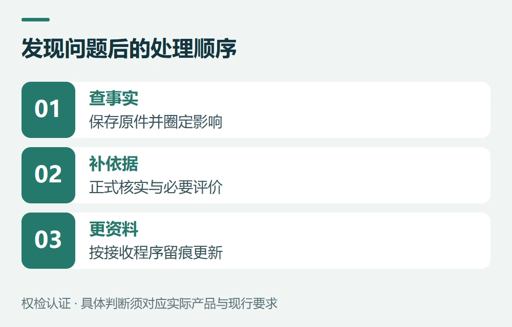 已经提交了不对应的报告,按这个顺序处理示意图