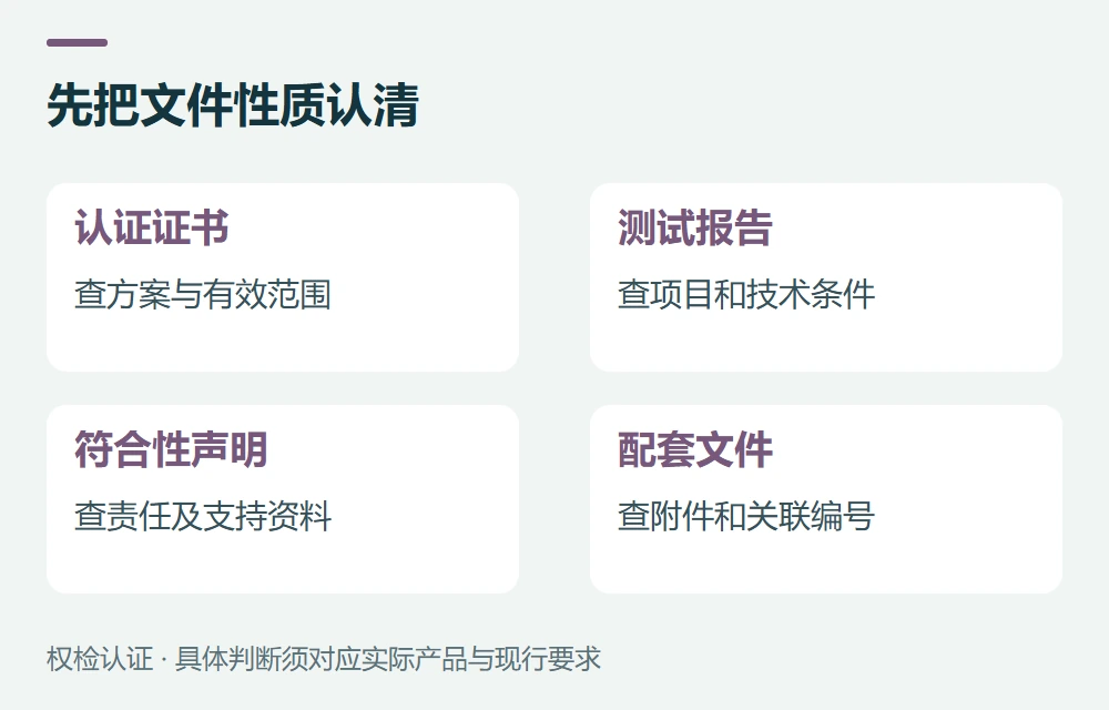 先认清手里这张“证书”示意图