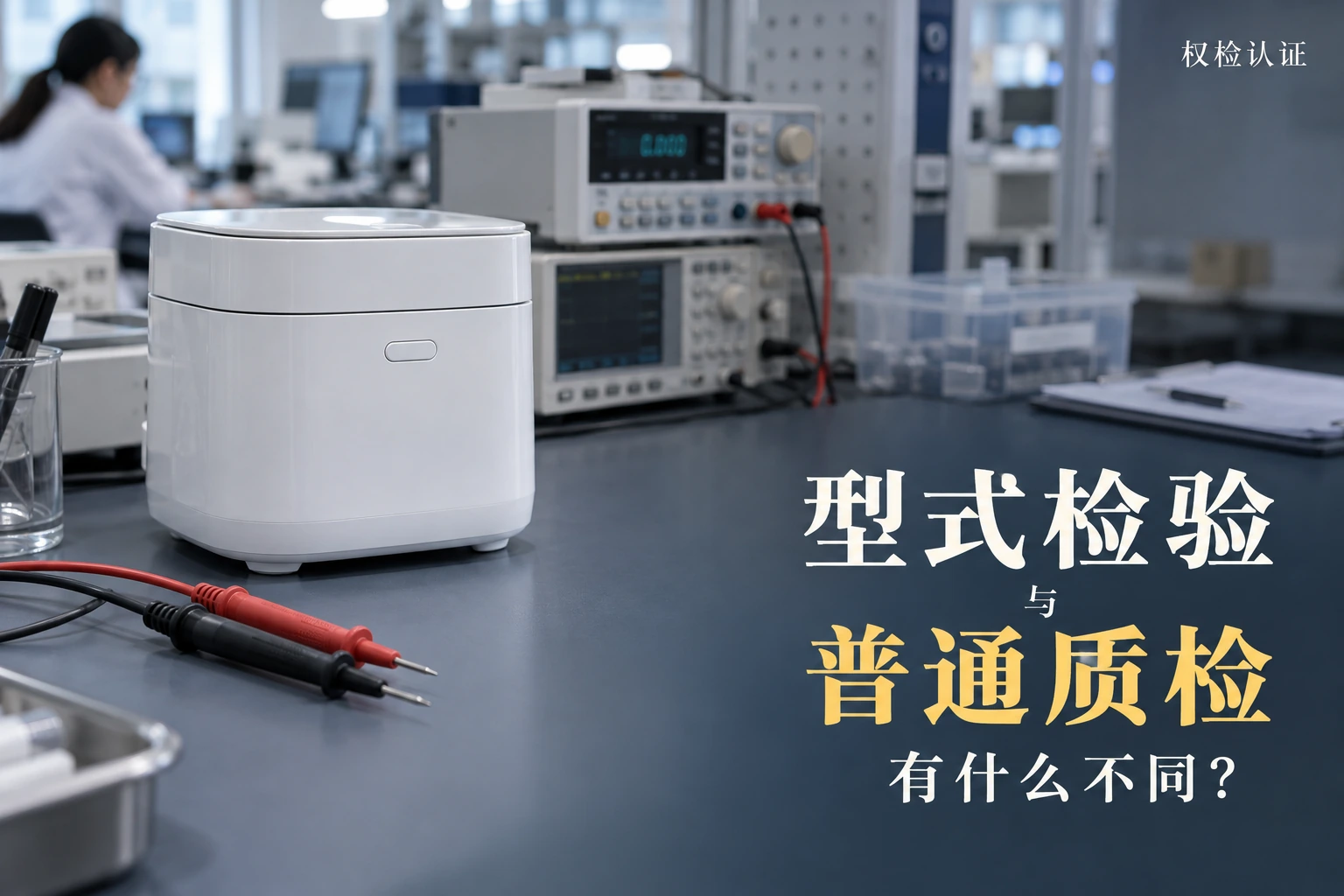 型式检验和普通质检报告有何不同?:权检认证实物场景示意