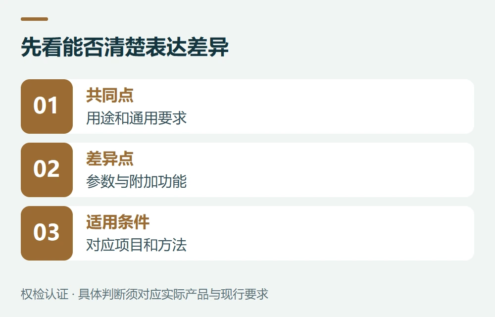 哪些差异适合写进同一份标准示意图