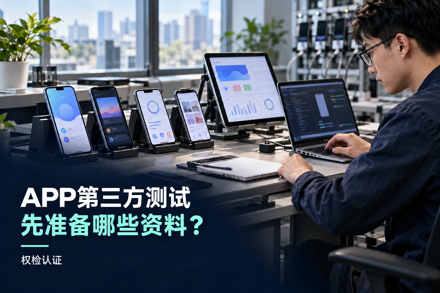 APP第三方测试报告怎么办理|权检认证,AI生成业务场景示意
