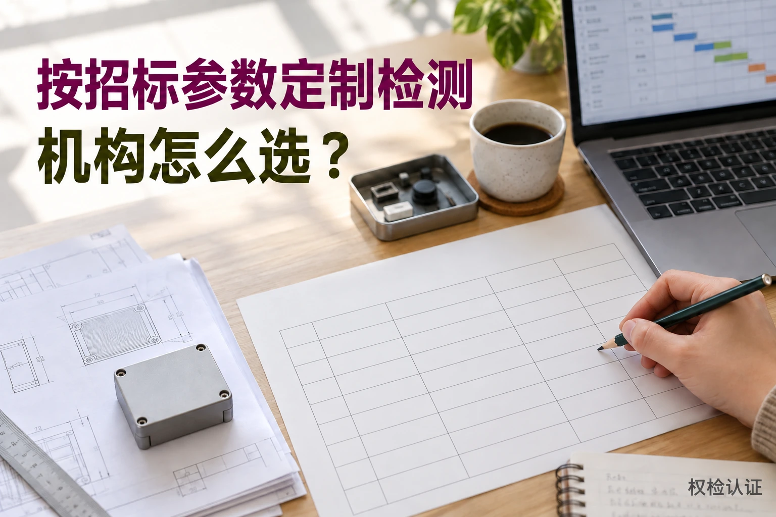 能按招标参数定制检测的机构有哪些?,权检认证AI业务场景封面