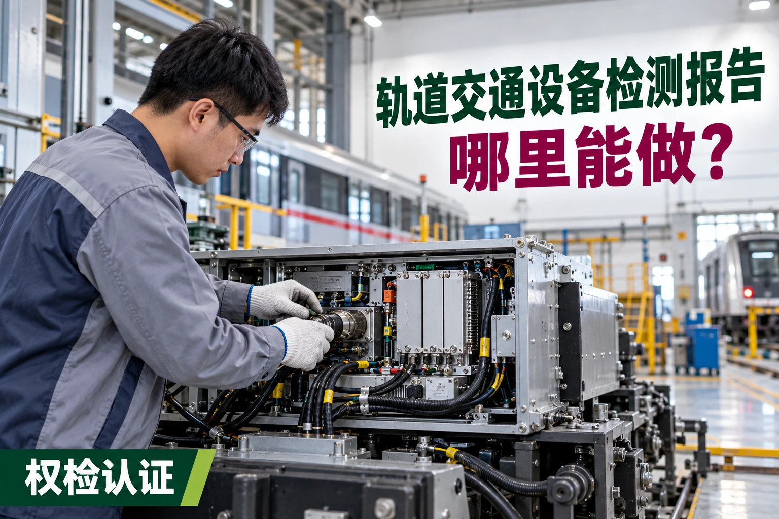 轨道交通设备检测报告,哪里能做?,权检认证AI业务场景封面