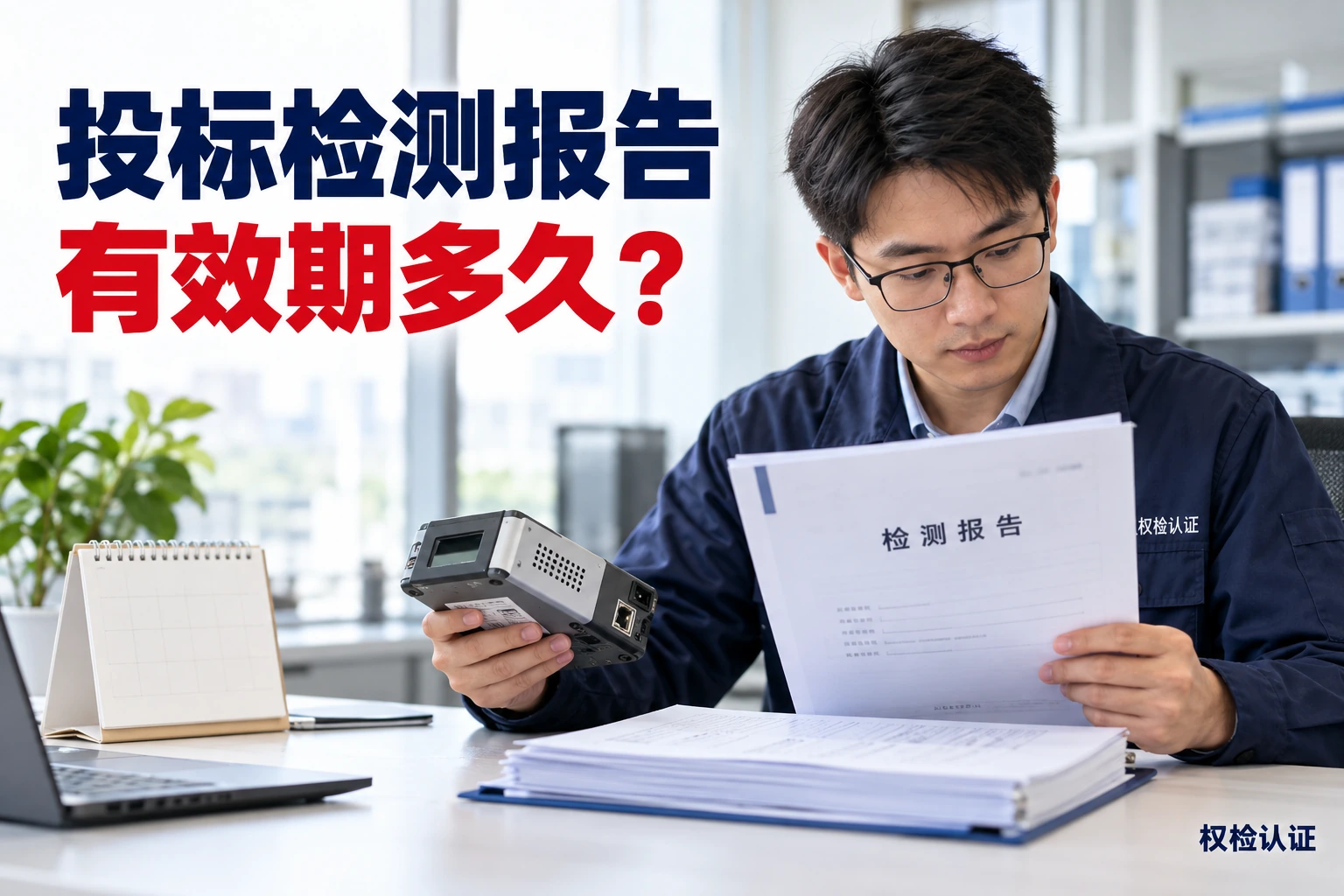 投标检测报告有效期多久?,权检认证AI业务场景封面