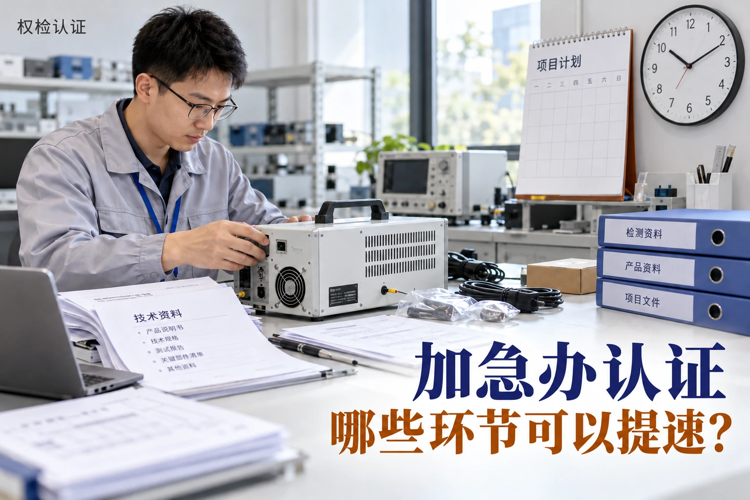 加急办认证,哪些环节能提速?,权检认证AI业务场景封面