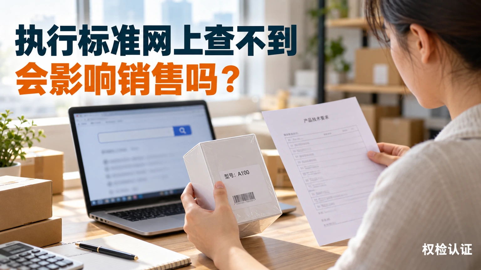 执行标准网上查不到,会影响销售吗?,权检认证AI业务场景封面