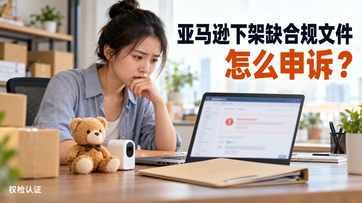 亚马逊下架说缺合规文件,怎么申诉?,权检认证AI业务场景封面