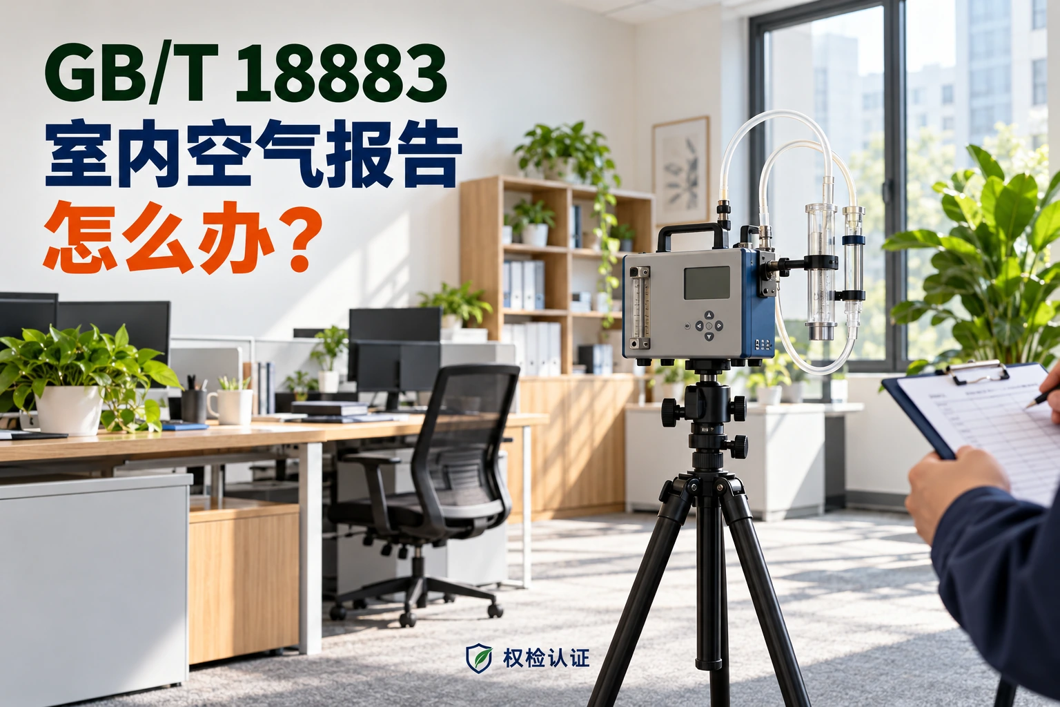 GB/T 18883室内空气报告怎么办?,权检认证AI业务场景封面