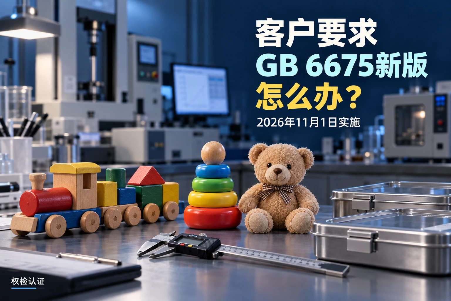 客户要求按GB 6675新版,怎么办?,权检认证AI业务场景封面